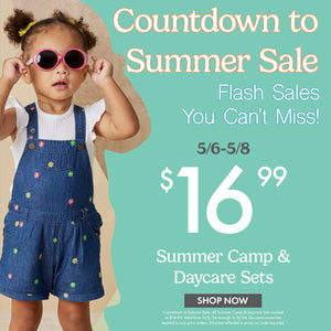 16.99 Summer Camp & Daycare Style ends 5/8!