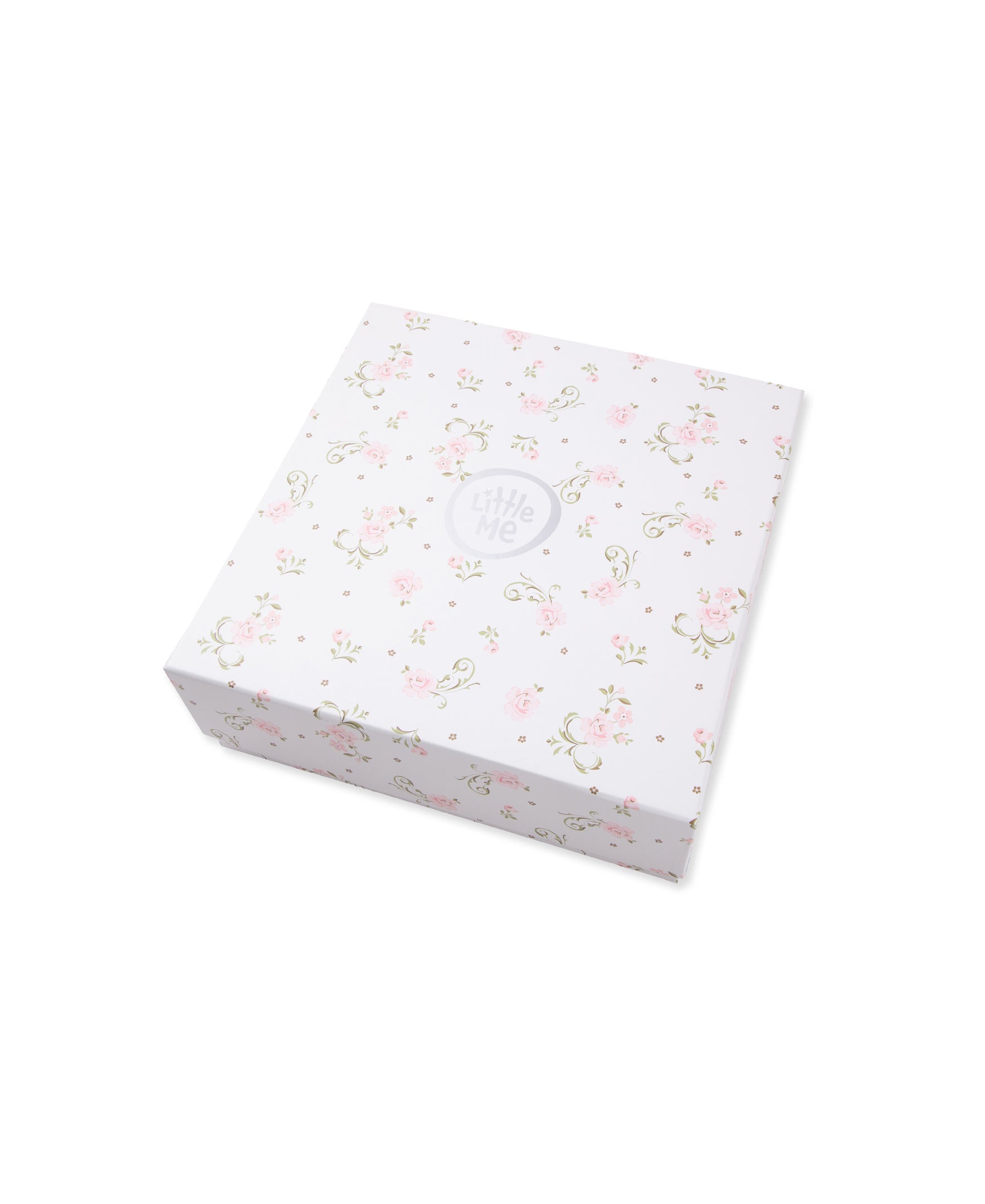 Vintage Rose Print Baby Gift Box Set - Little Me
