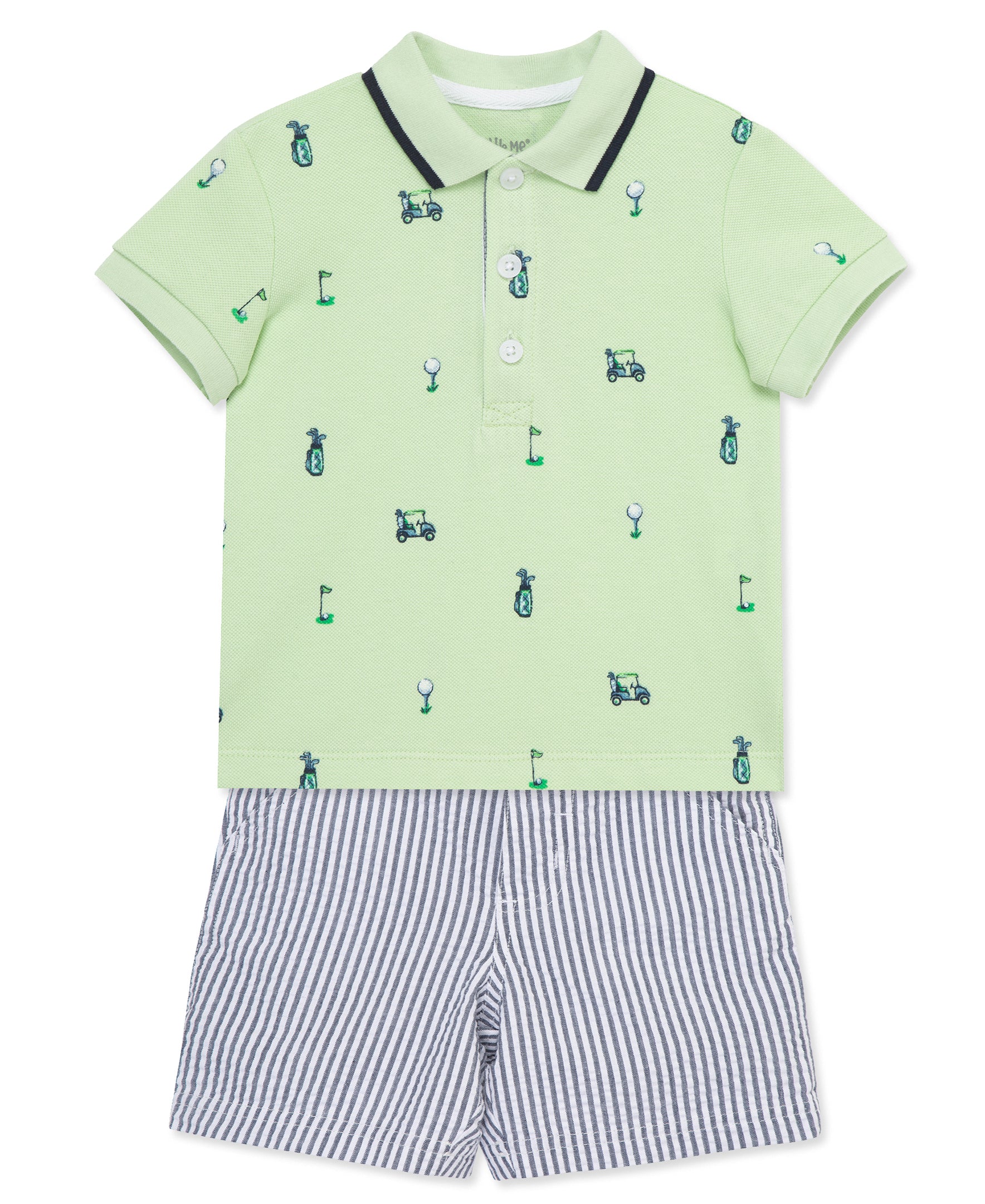 Golf Polo Short Set (2T-4T) - Little Me