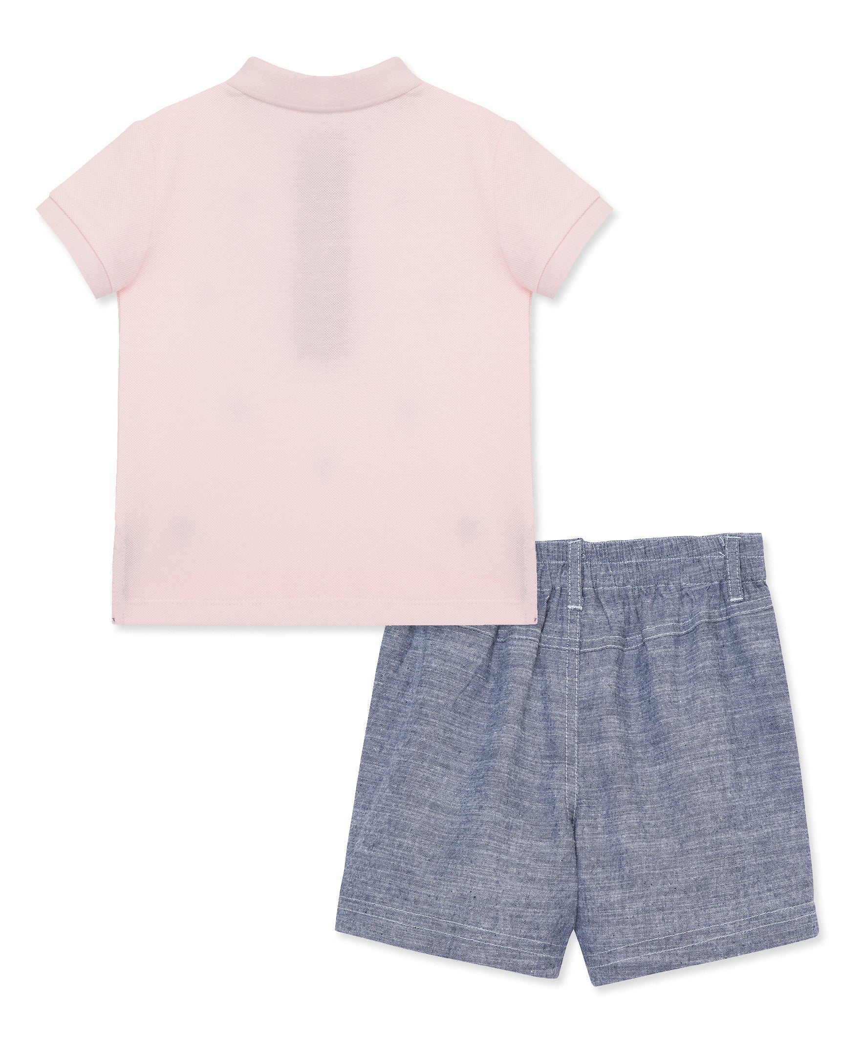 Palm Polo Short Set (2T-4T) - Little Me