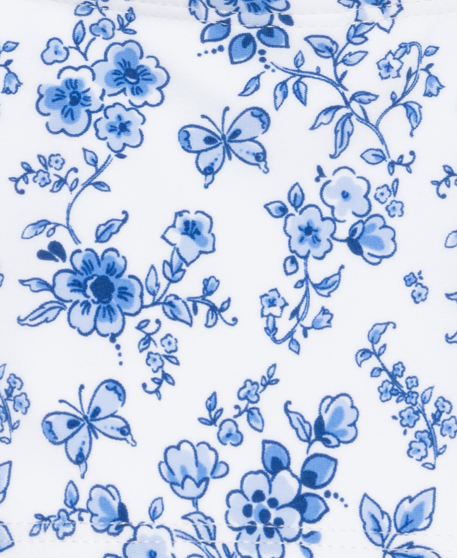 Blue Floral 2-Piece Swimsuit (6M-24M) - Little Me