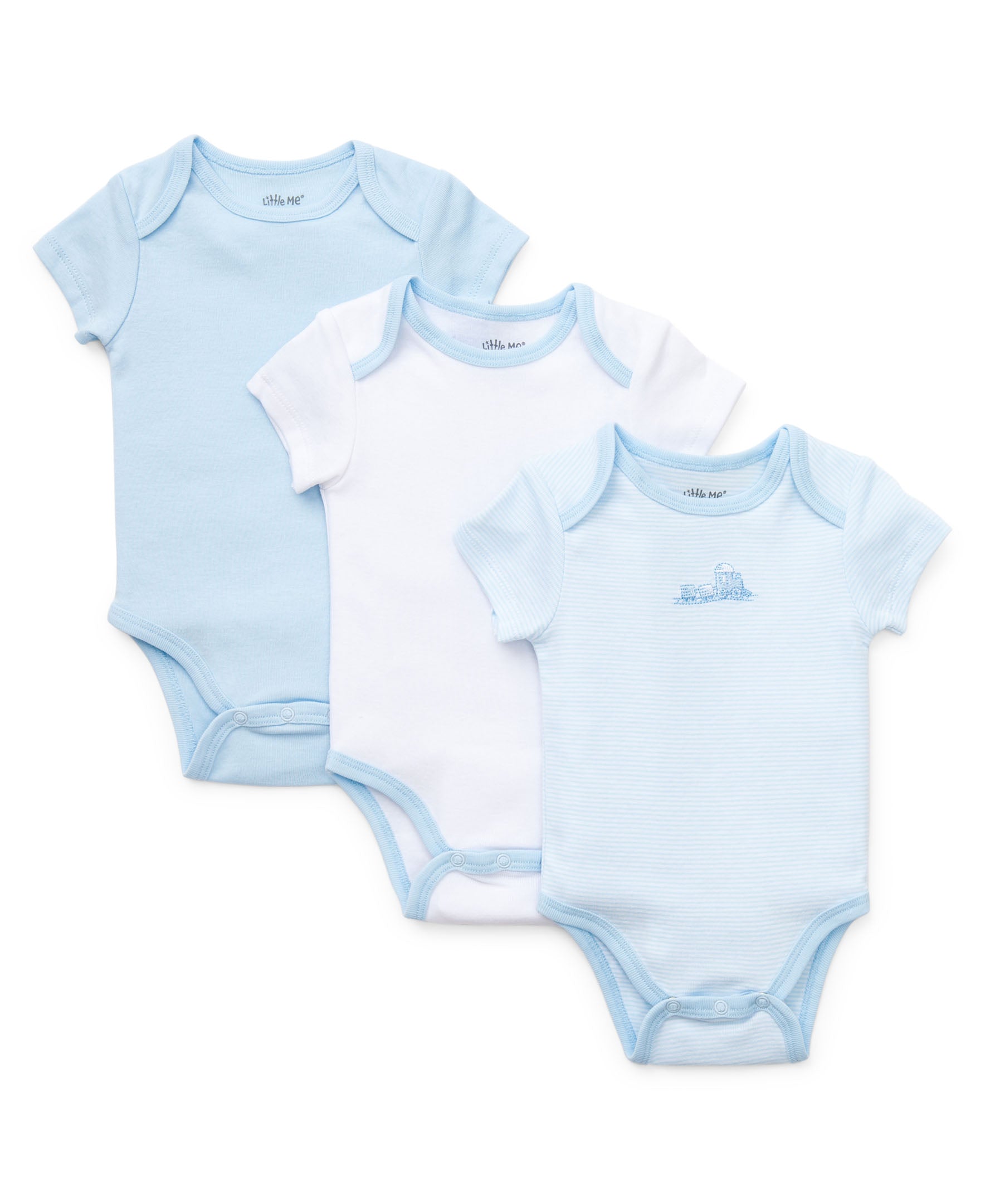 Thank Heaven For Little Boys 3 Pack Bodysuits