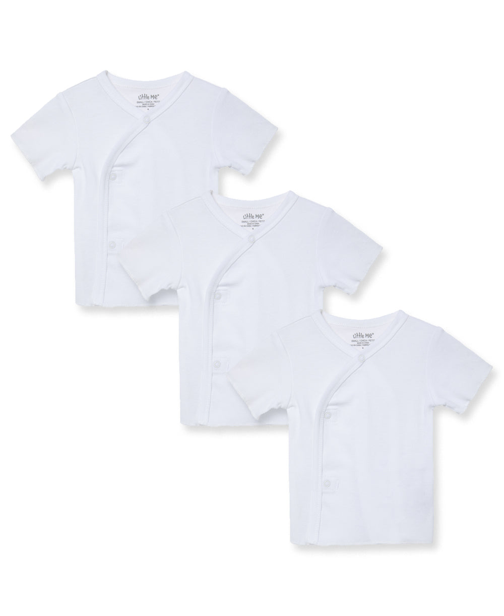 White 3-Pack T-Shirts - Little Me