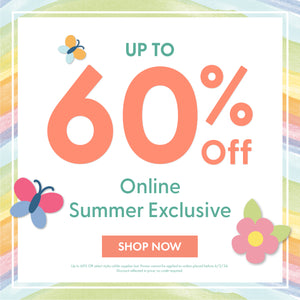 Up to 60% OFF Online Summer Exclusive Sale