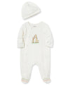 Giraffe Footed One-Piece & Hat - Little Me