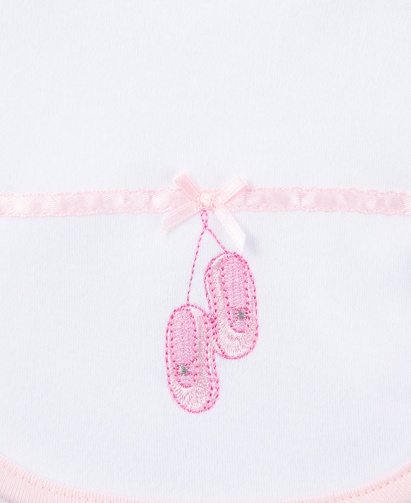 Prima Ballerina Bib & Burp Set