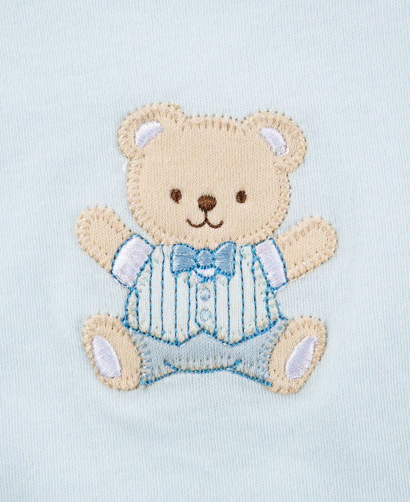 Cute Bear Bib & Burp Set - Little Me