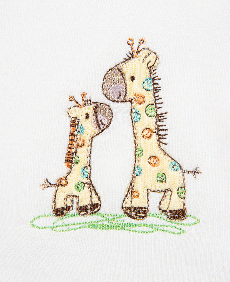 Giraffe Bib & Burp Set