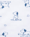 Puppy Toile Bib & Burp Set