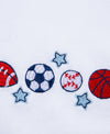 Sports Star Bib & Burp Set