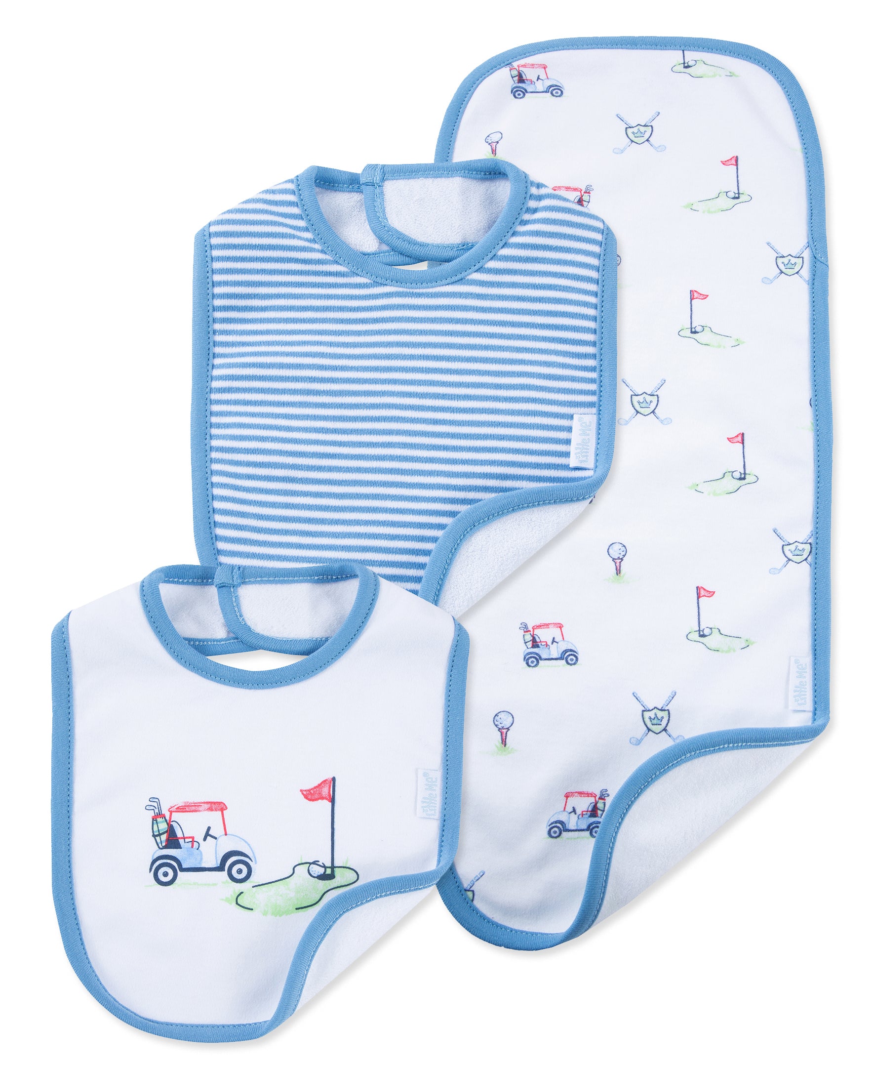 Golf Club Bib & Burp Set - Little Me