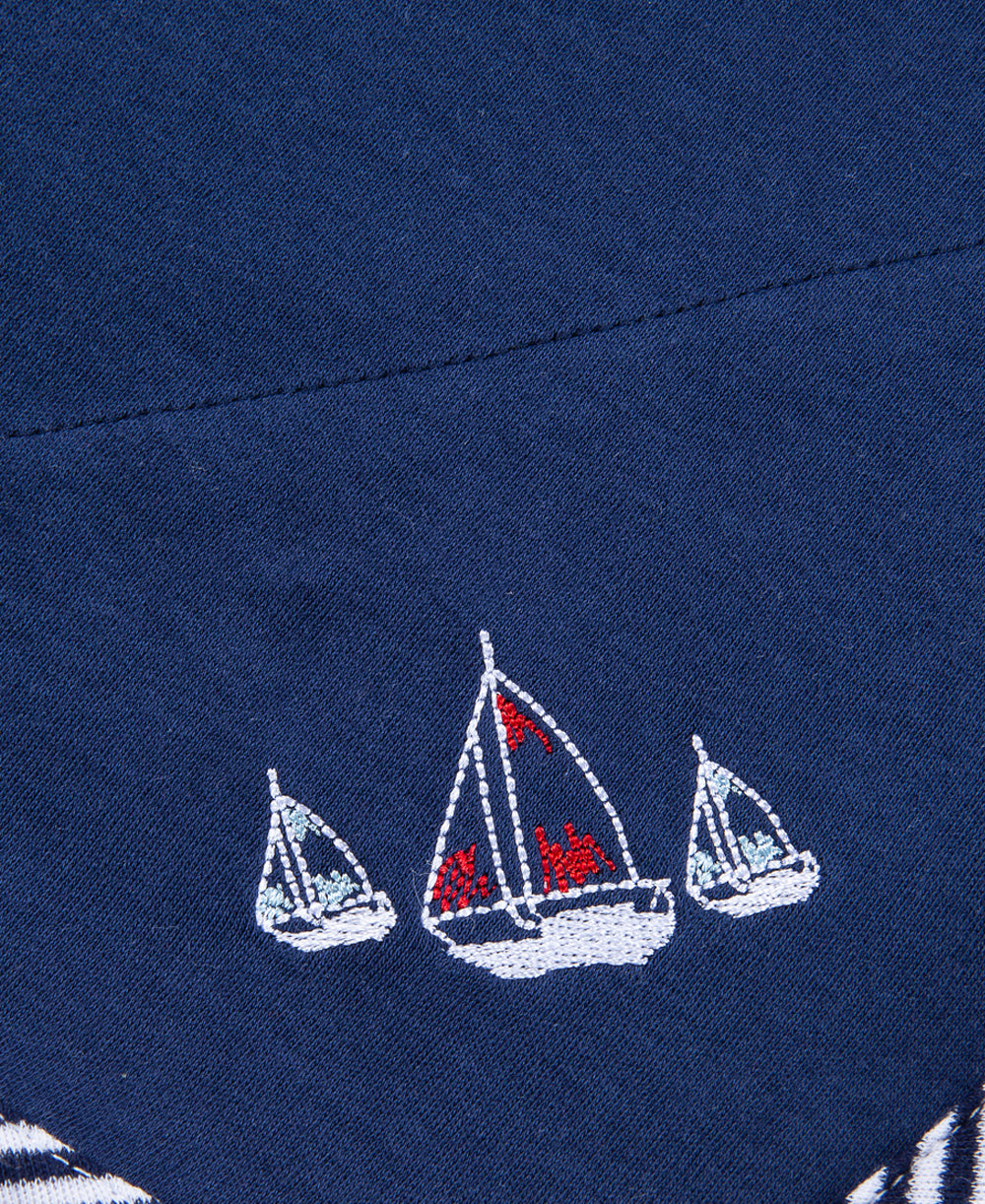 Sailboats Receiving Blanket - Little Me