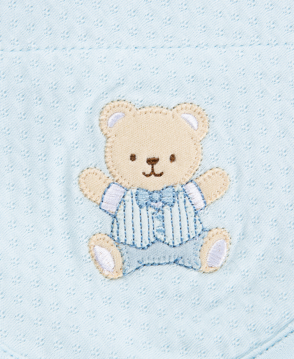 Cute Bear Receiving Blanket - Little Me