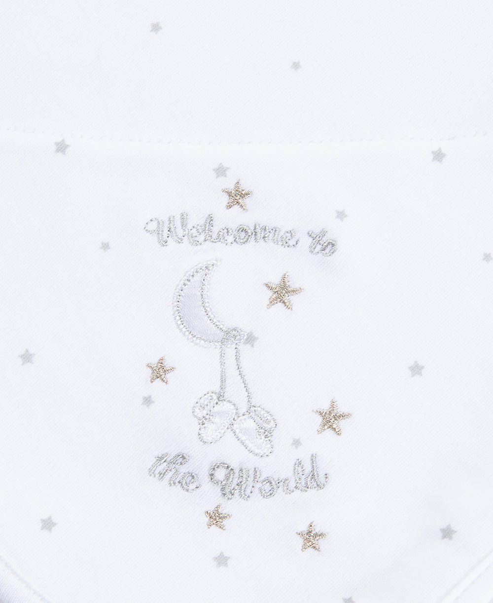 Welcome To The World Receiving Blanket - Little Me