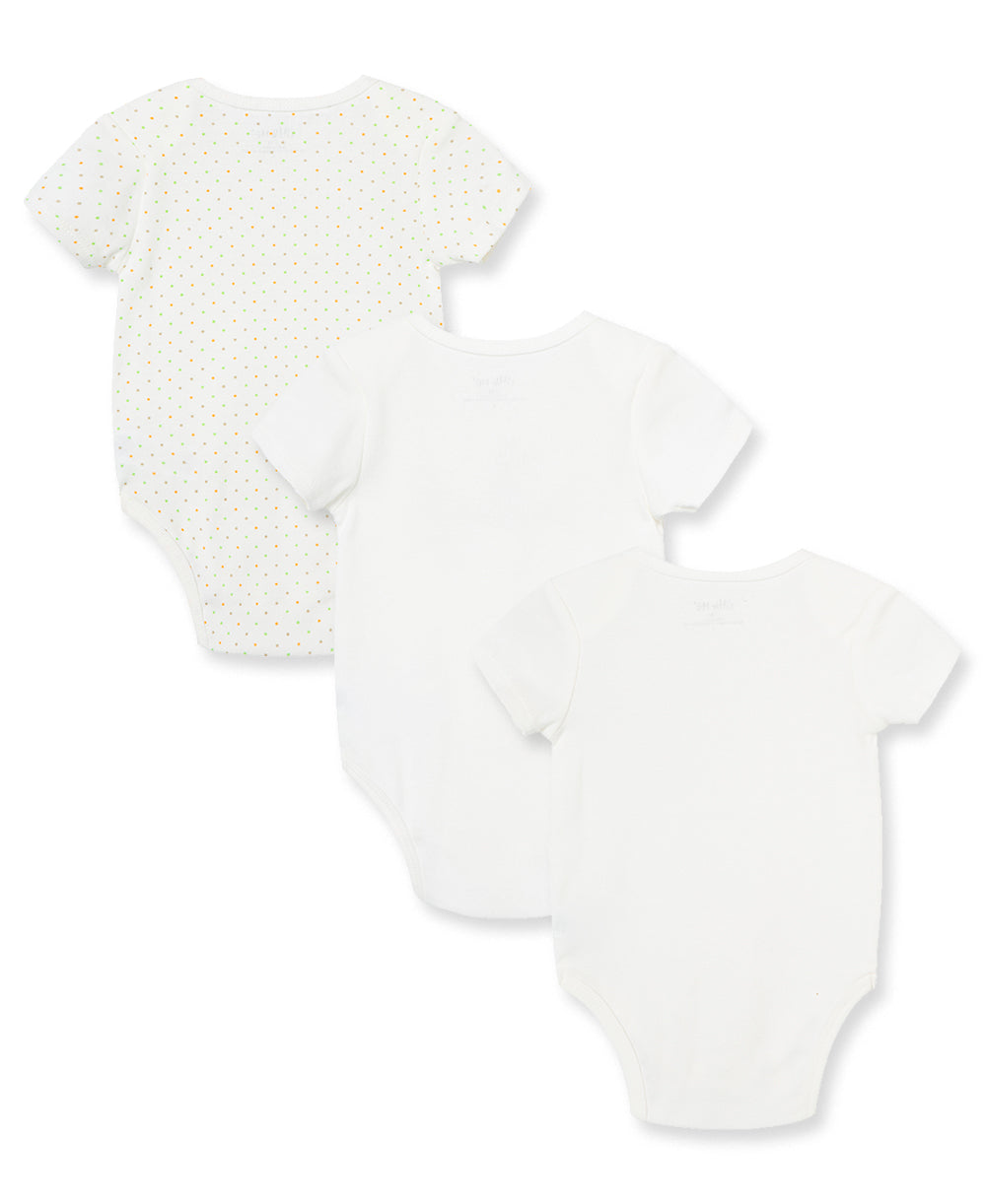 Giraffe 3-Pack Bodysuits - Little Me