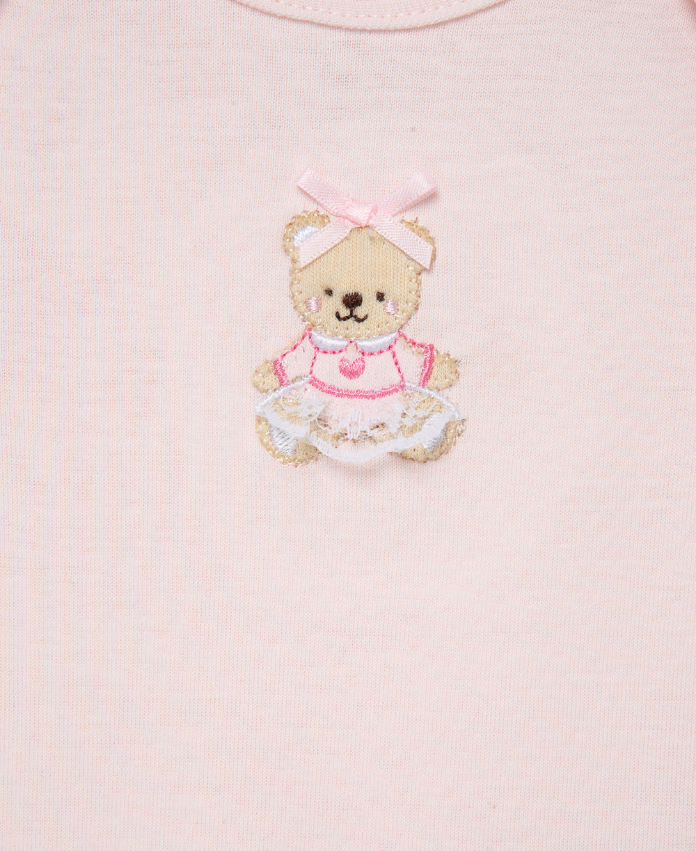 Pink Bear 3-Pack Bodysuits - Little Me