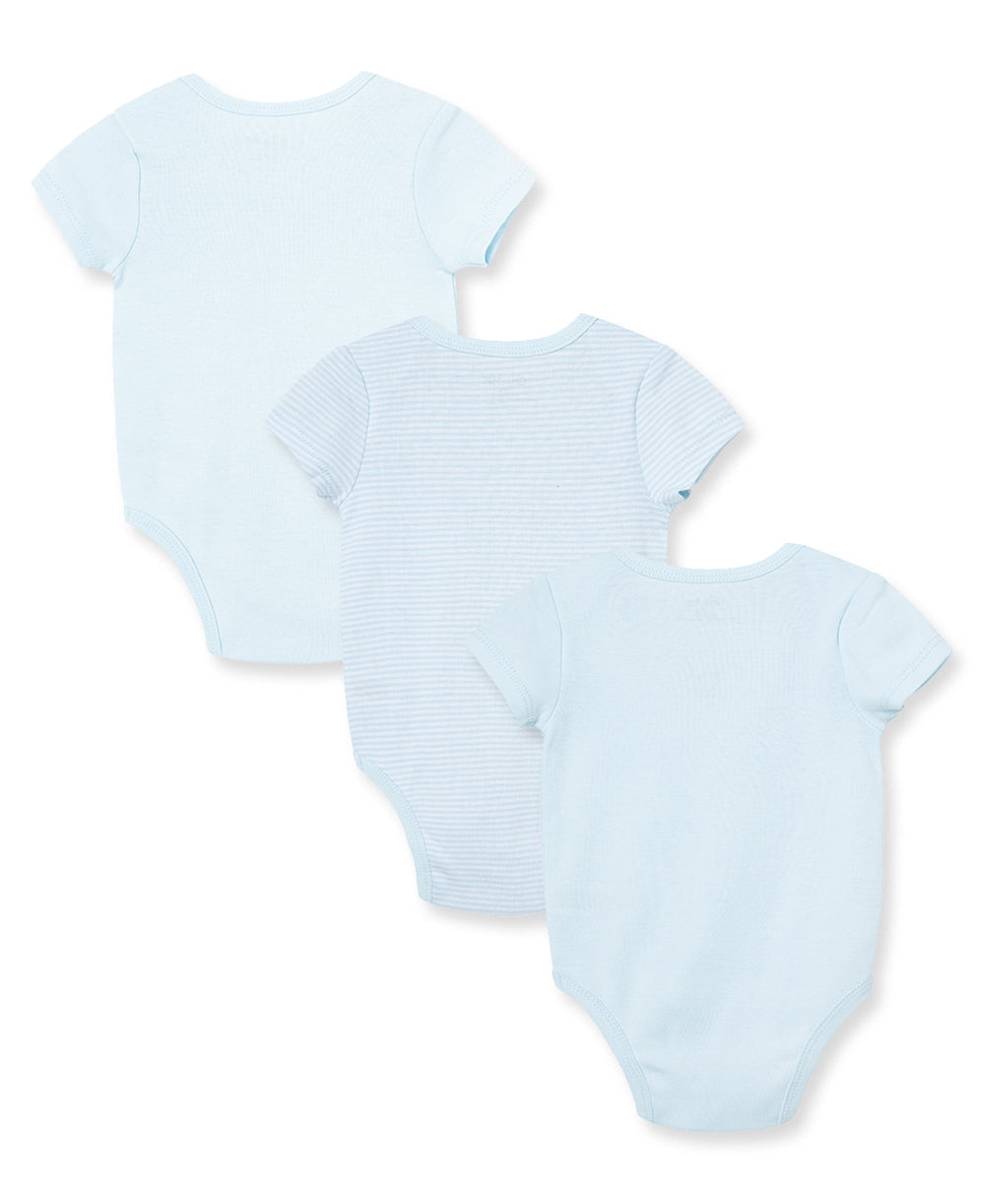 Cute Bear 3-Pack Bodysuits - Little Me