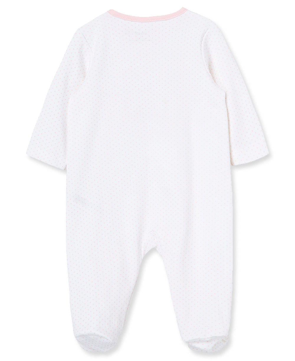 Thank Heaven For Little Girls Footed One-Piece (Headband not included) - Little Me