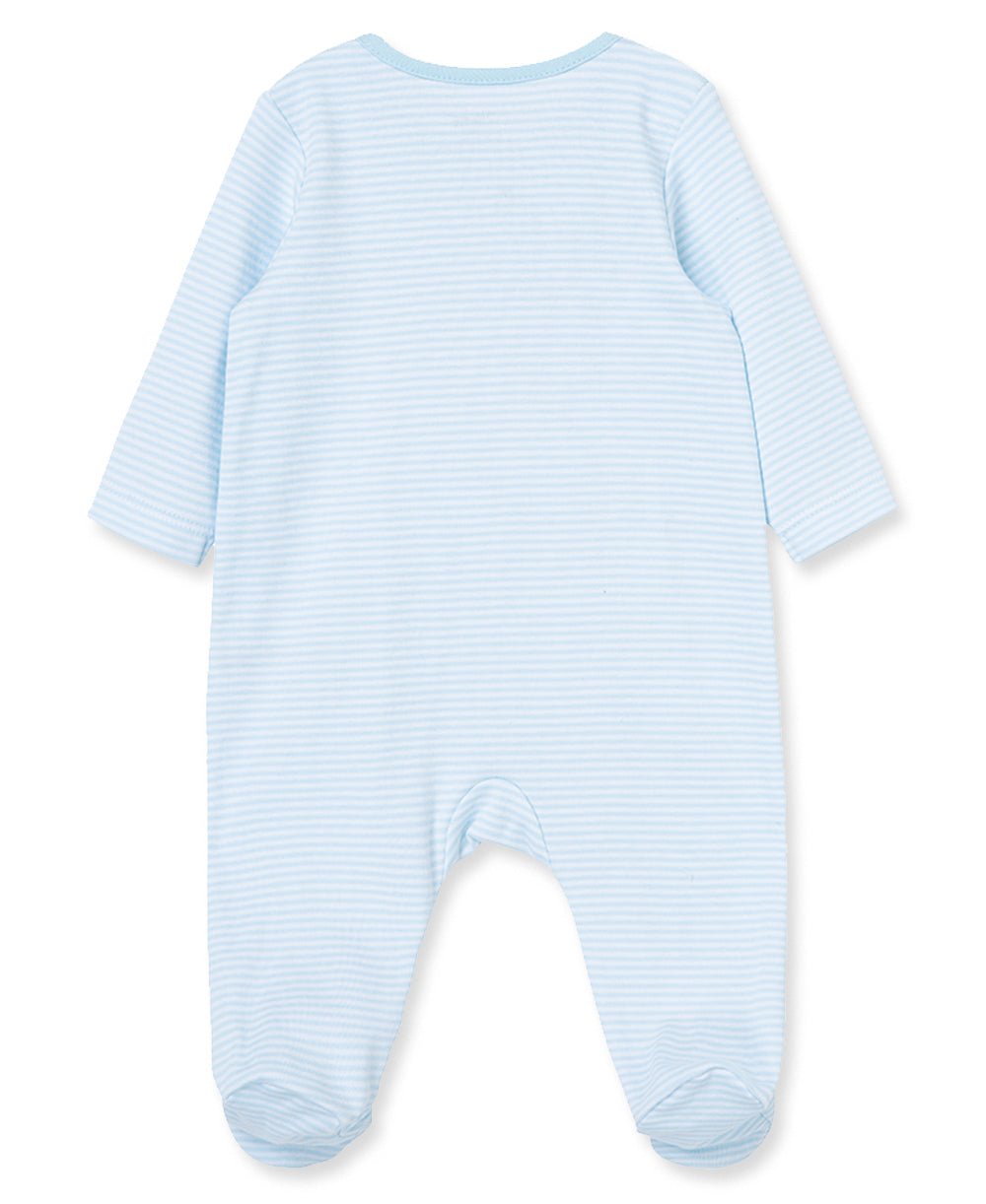 Thank Heaven for Little Boys Footed One-Piece (Hat not included) - Little Me