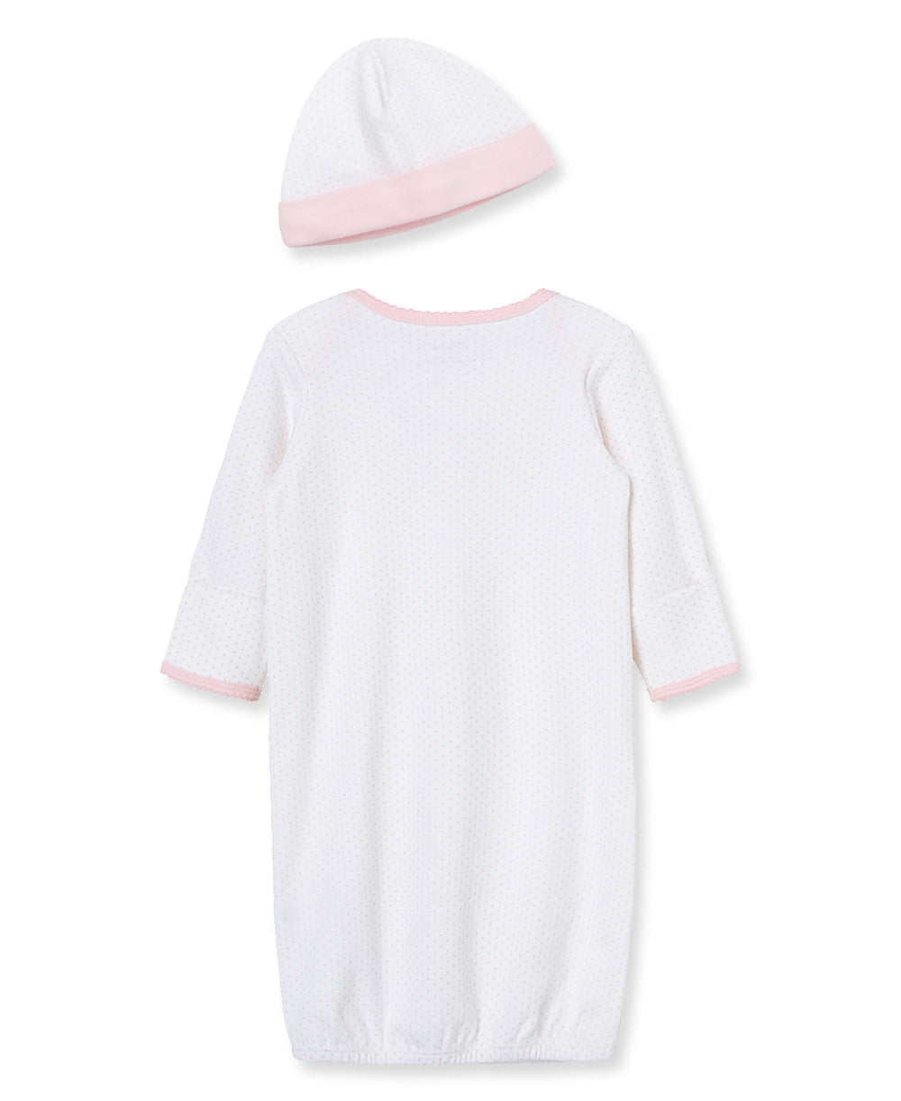 Thank Heaven For Little Girls Sleeper Gown and Hat - Little Me