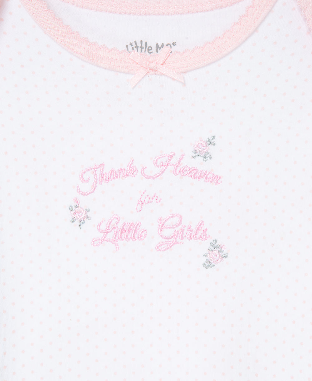 Thank Heaven For Little Girls Sleeper Gown and Hat - Little Me