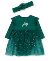 Green Joy Bodysuit Set & Headband - Little Me