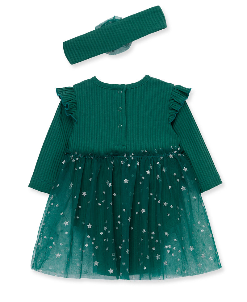 Green Joy Bodysuit Set & Headband - Little Me