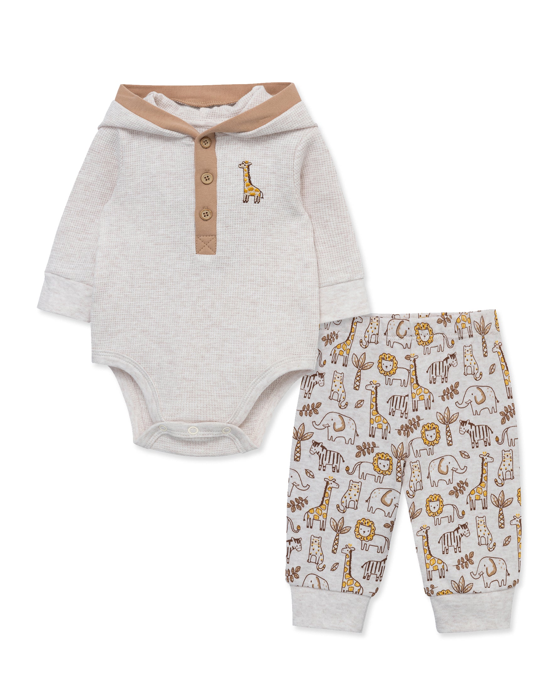 Giraffe Bodysuit & Pant Set (12M-24M) - Little Me