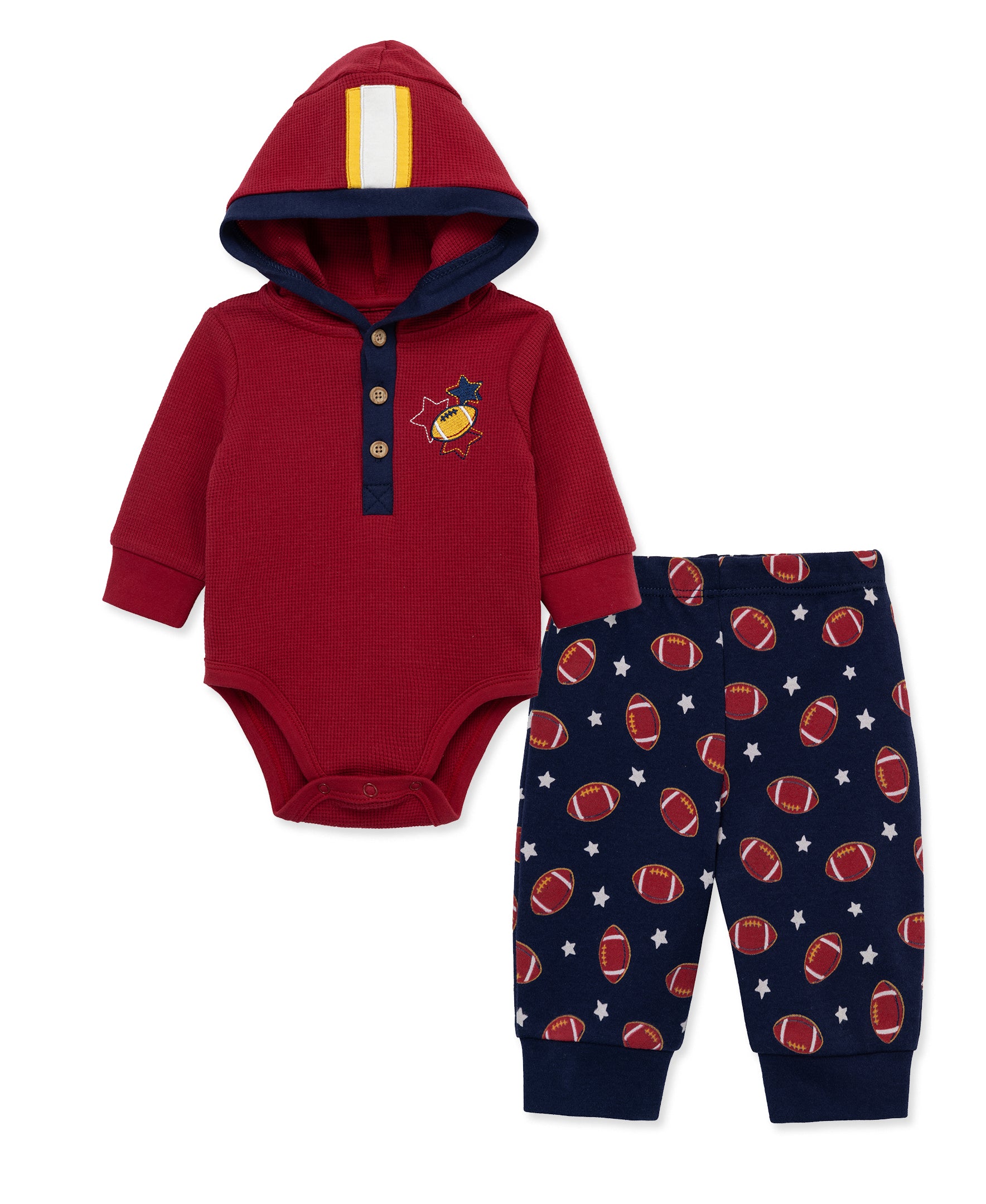 Football Bodysuit & Pant Set (12M-24M) - Little Me