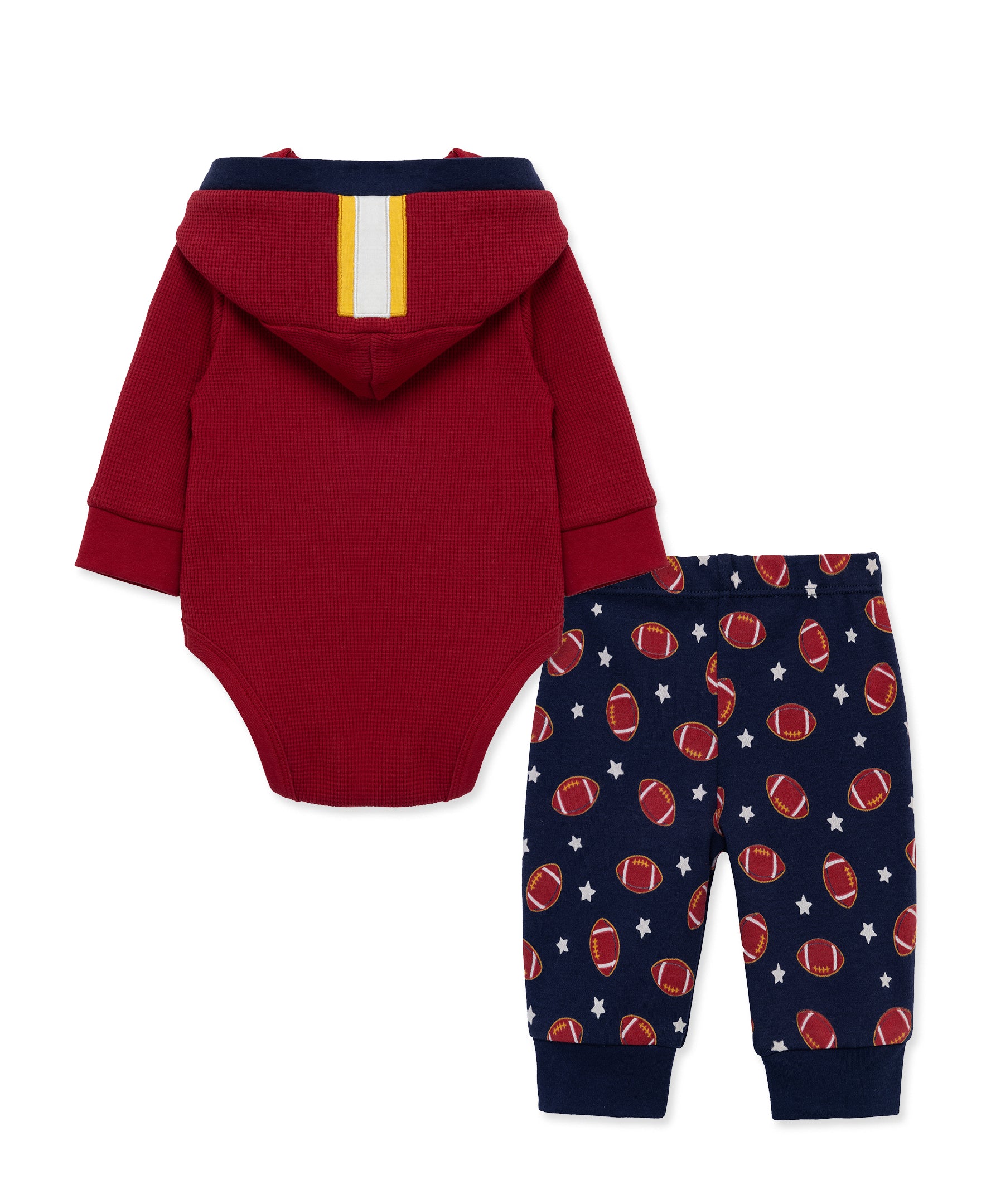 Football Bodysuit & Pant Set (3M-12M) - Little Me