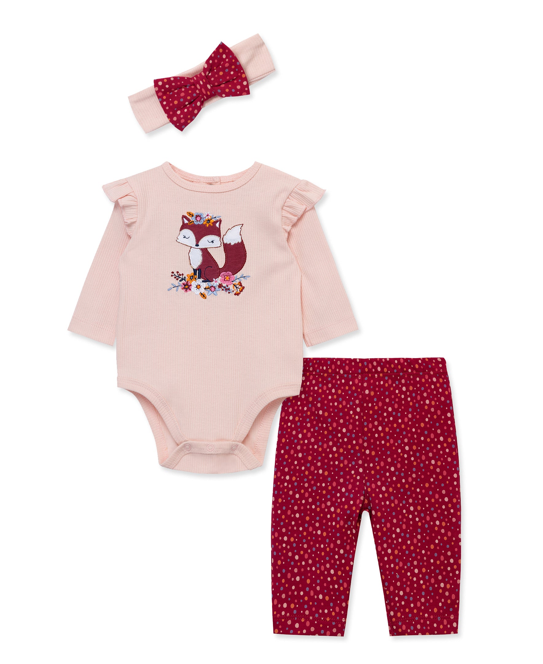 Cute Fox Bodysuit & Pant Set (12M-24M) - Little Me