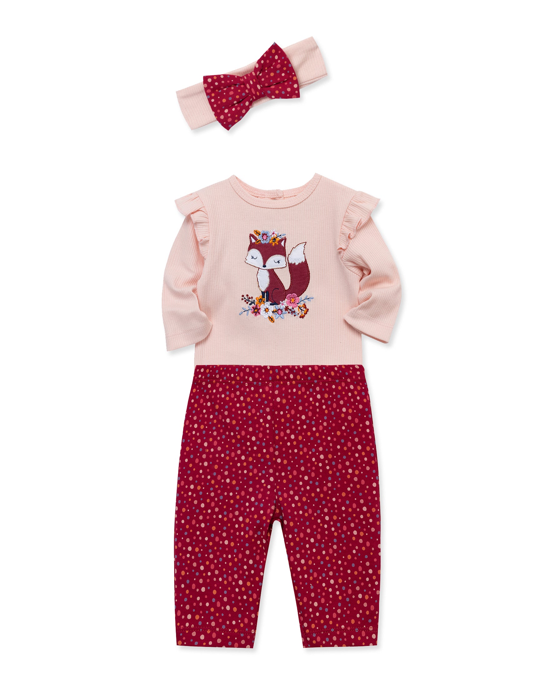 Cute Fox Bodysuit & Pant Set (12M-24M) - Little Me