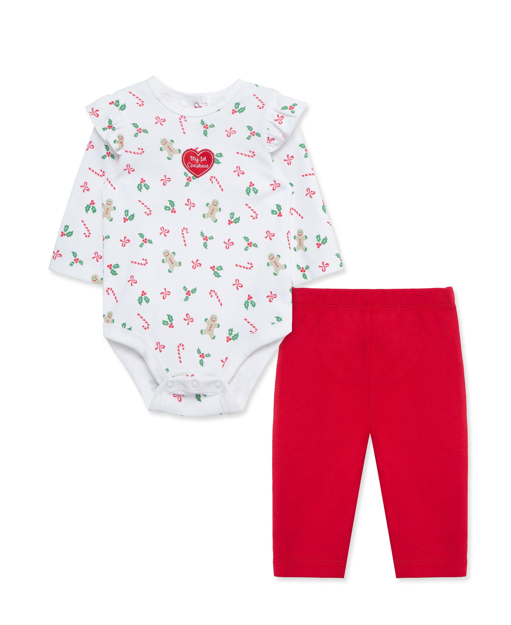 Holiday Bodysuit & Pant Set - Little Me