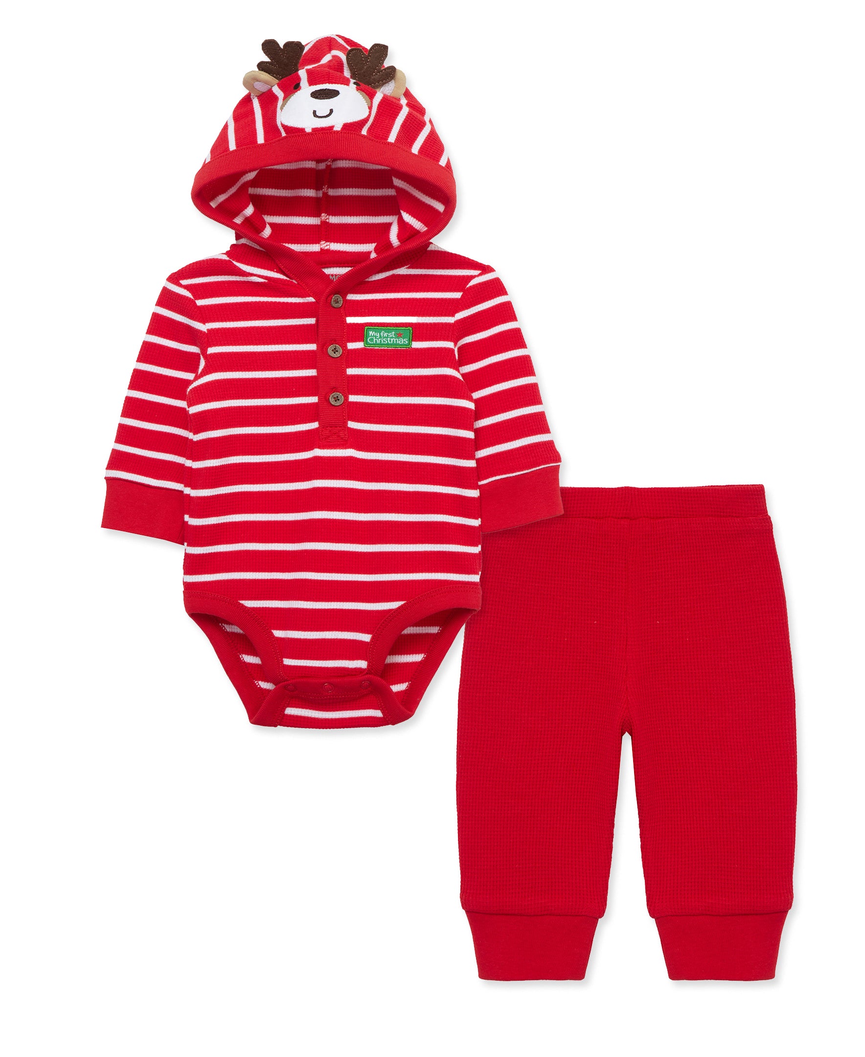 Reindeer Bodysuit & Pant Set - Little Me