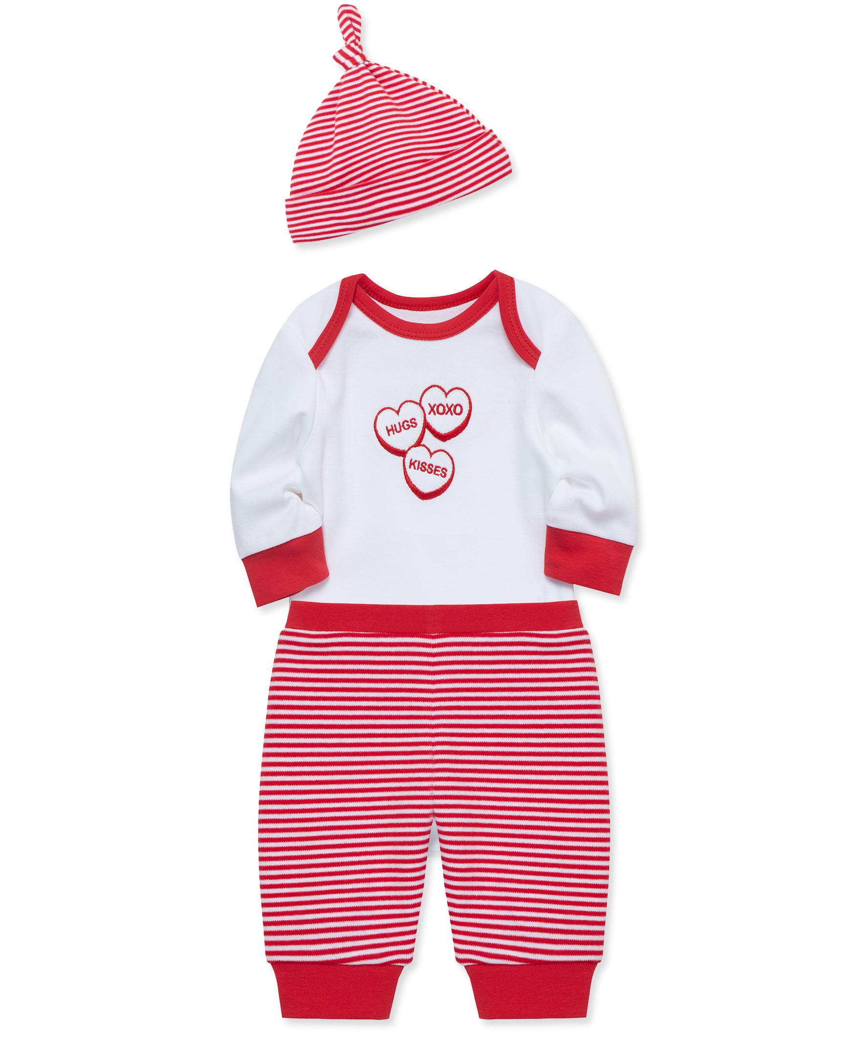 Valentine Hearts Bodysuit Set - Little Me