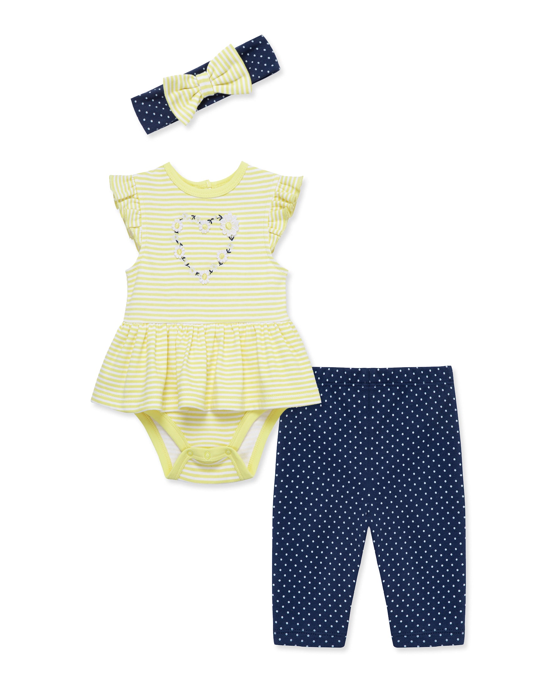 Daisy Bodysuit & Pant Set - Little Me