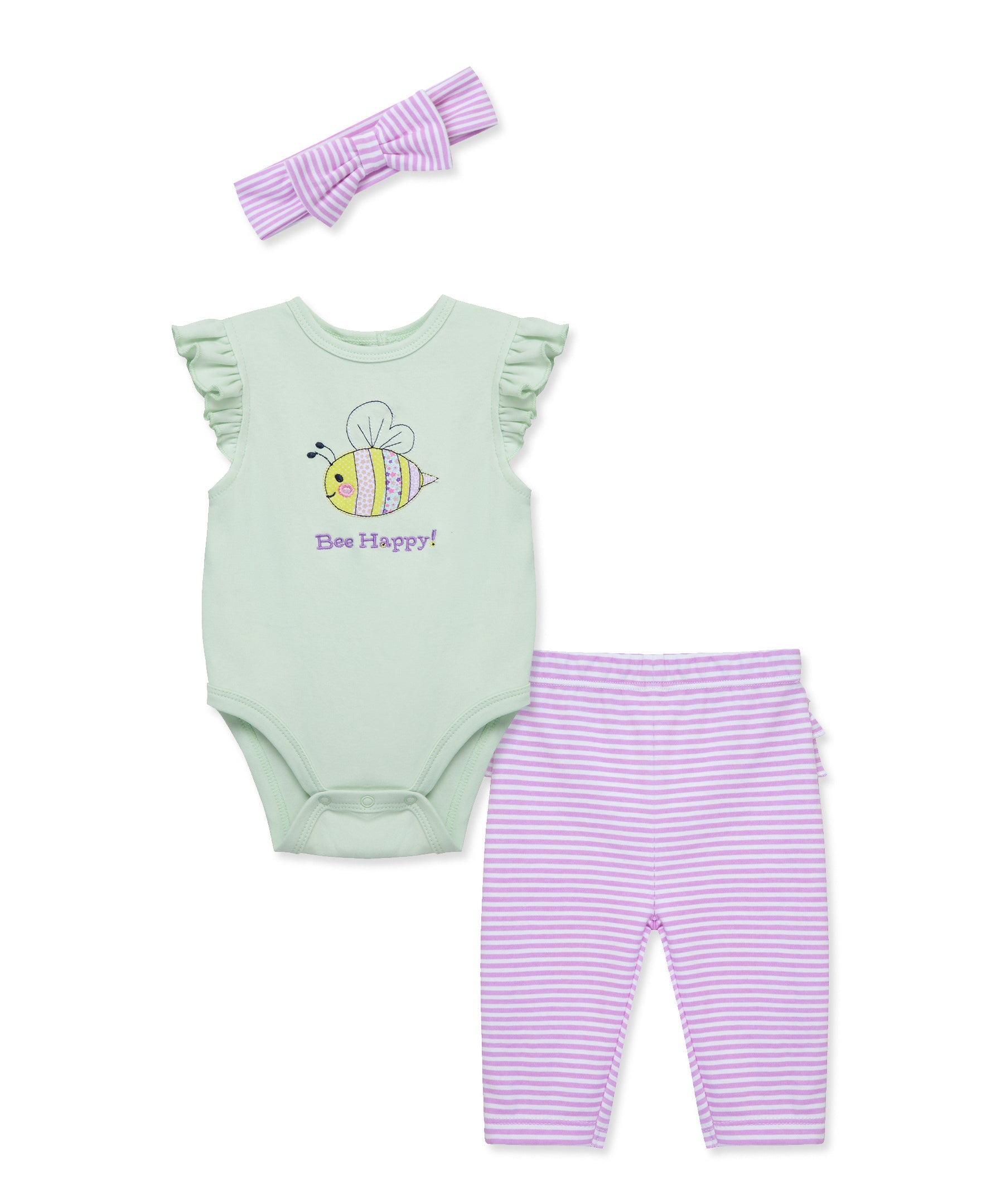 Bee Happy Bodysuit & Pant Set - Little Me