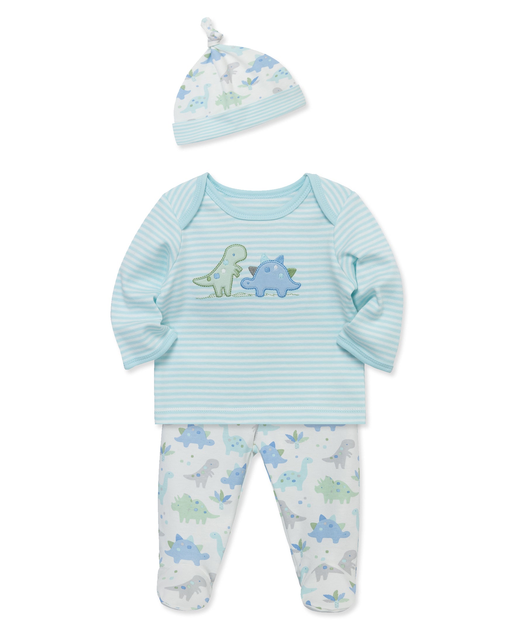 Cute Dinos Footed Pant Set - Little Me