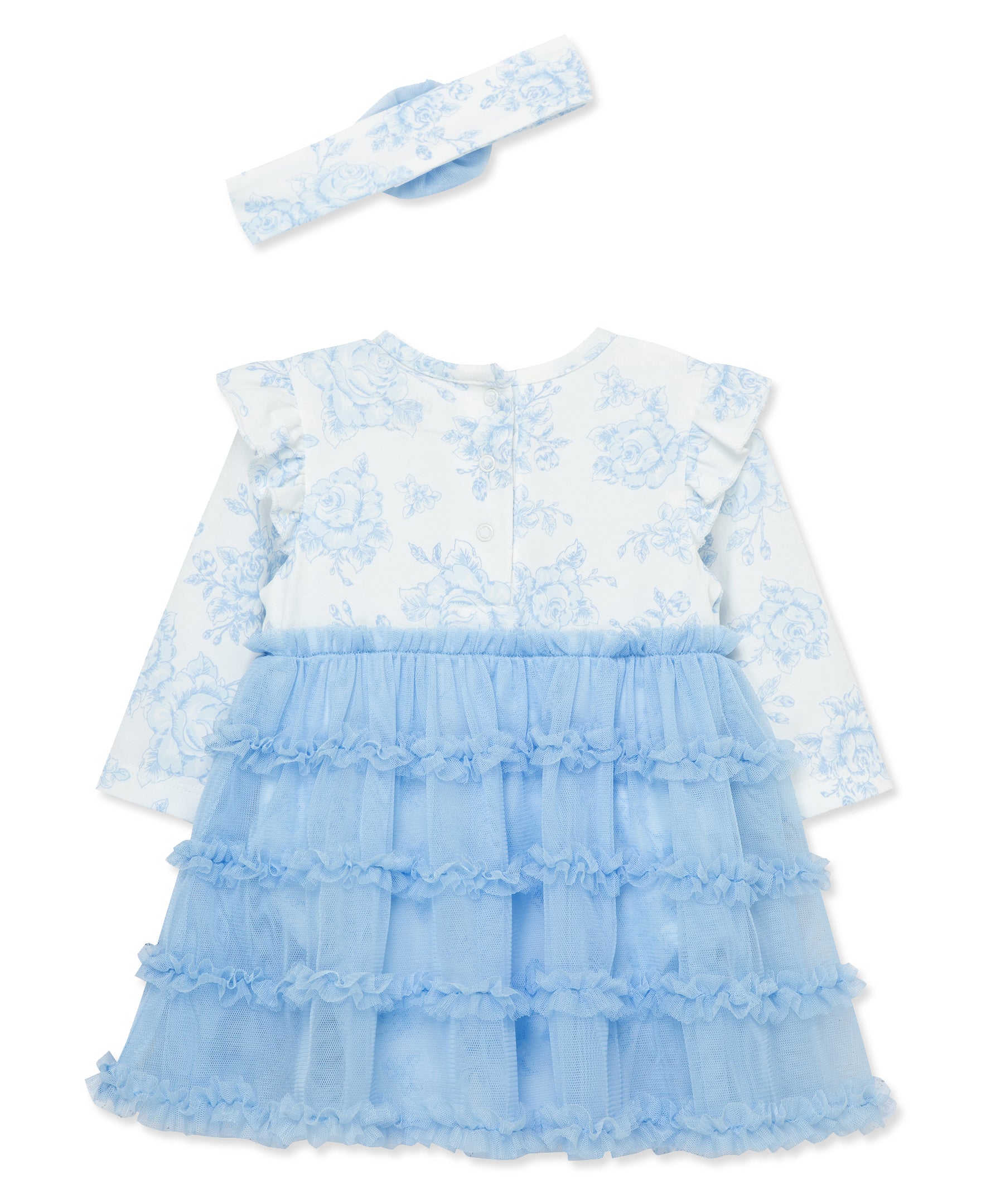 Rose Toile Tutu Popover Set - Little Me