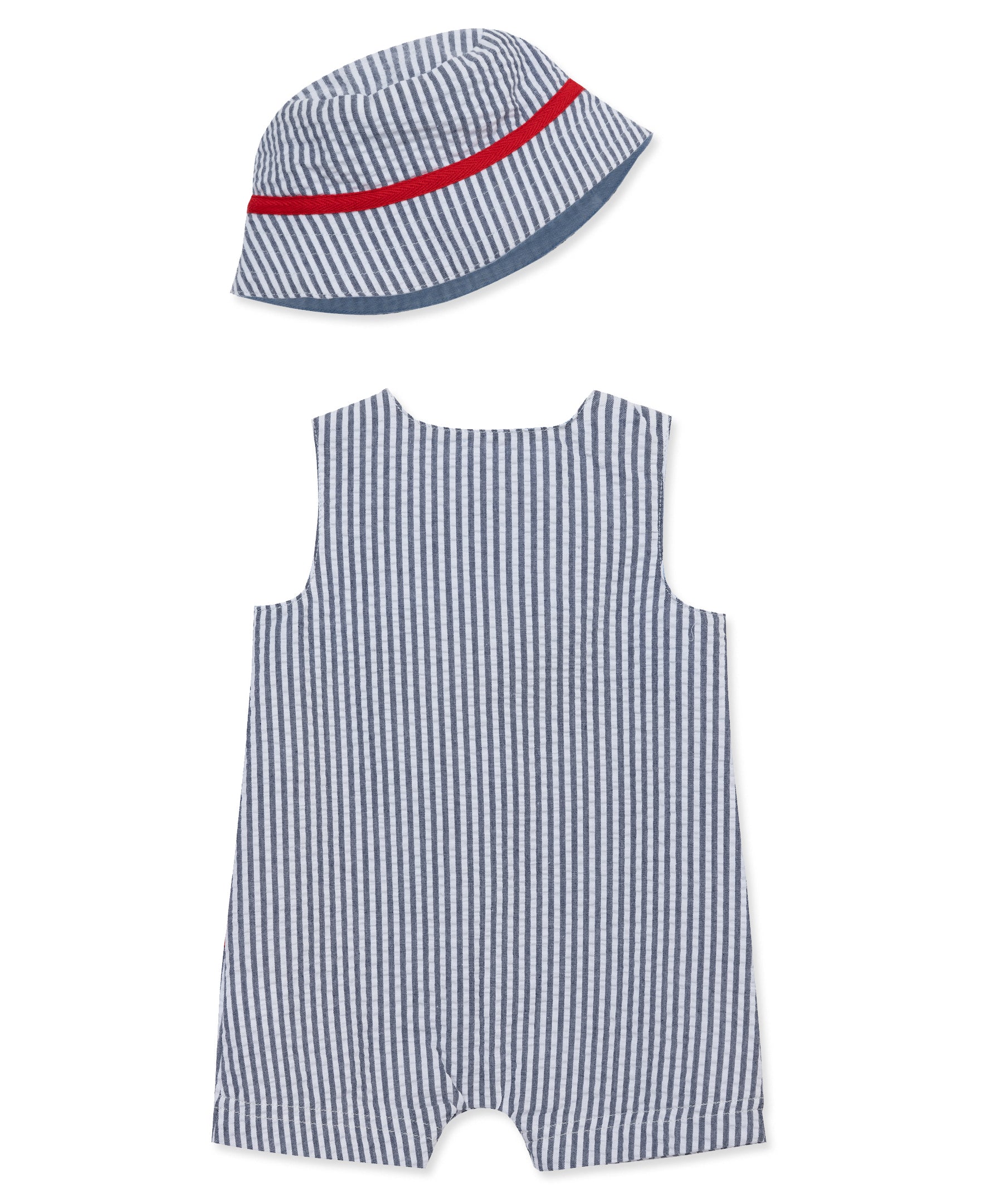 Crab Woven Sunsuit & Hat - Little Me