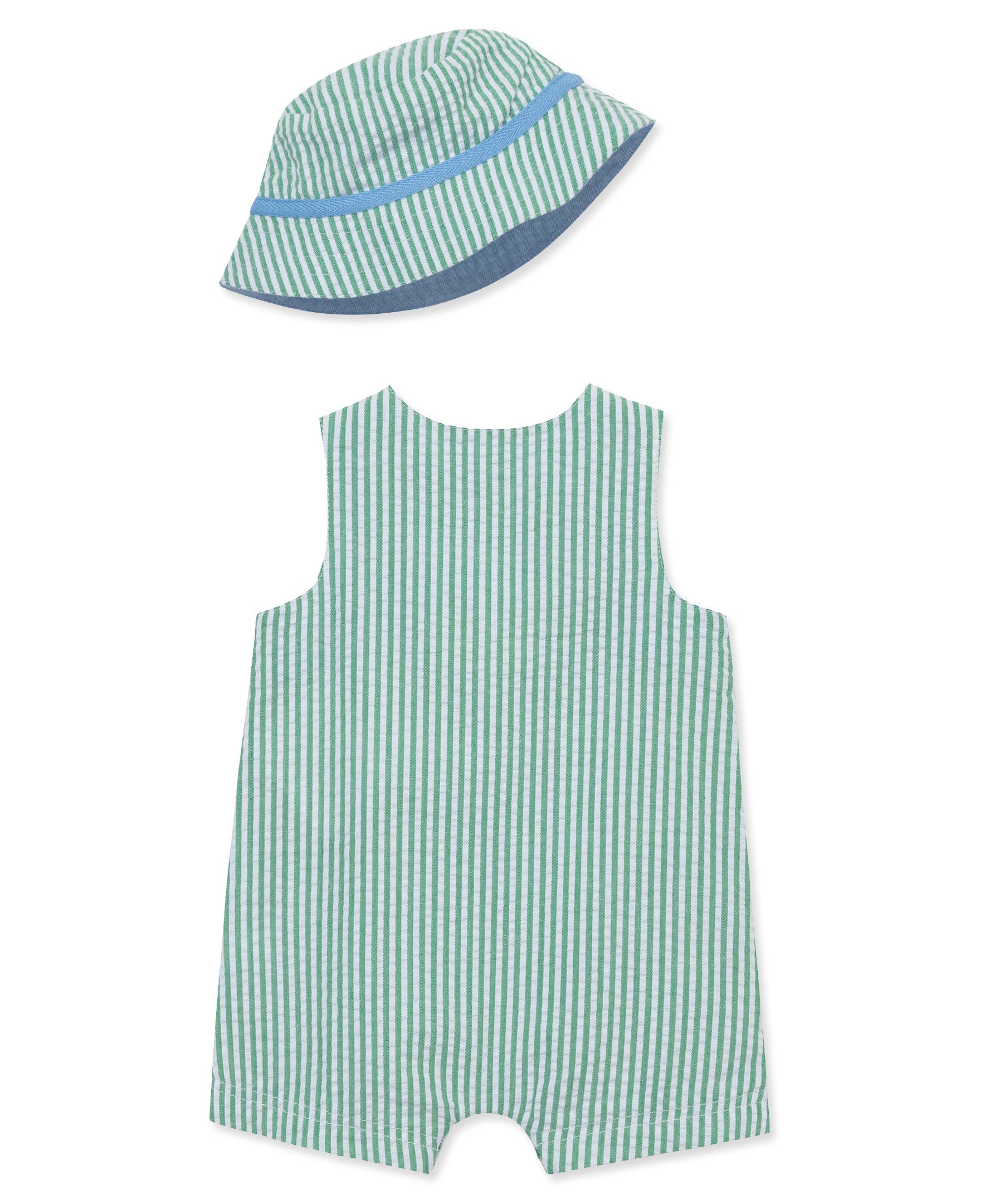 Golf Woven Sunsuit & Hat - Little Me