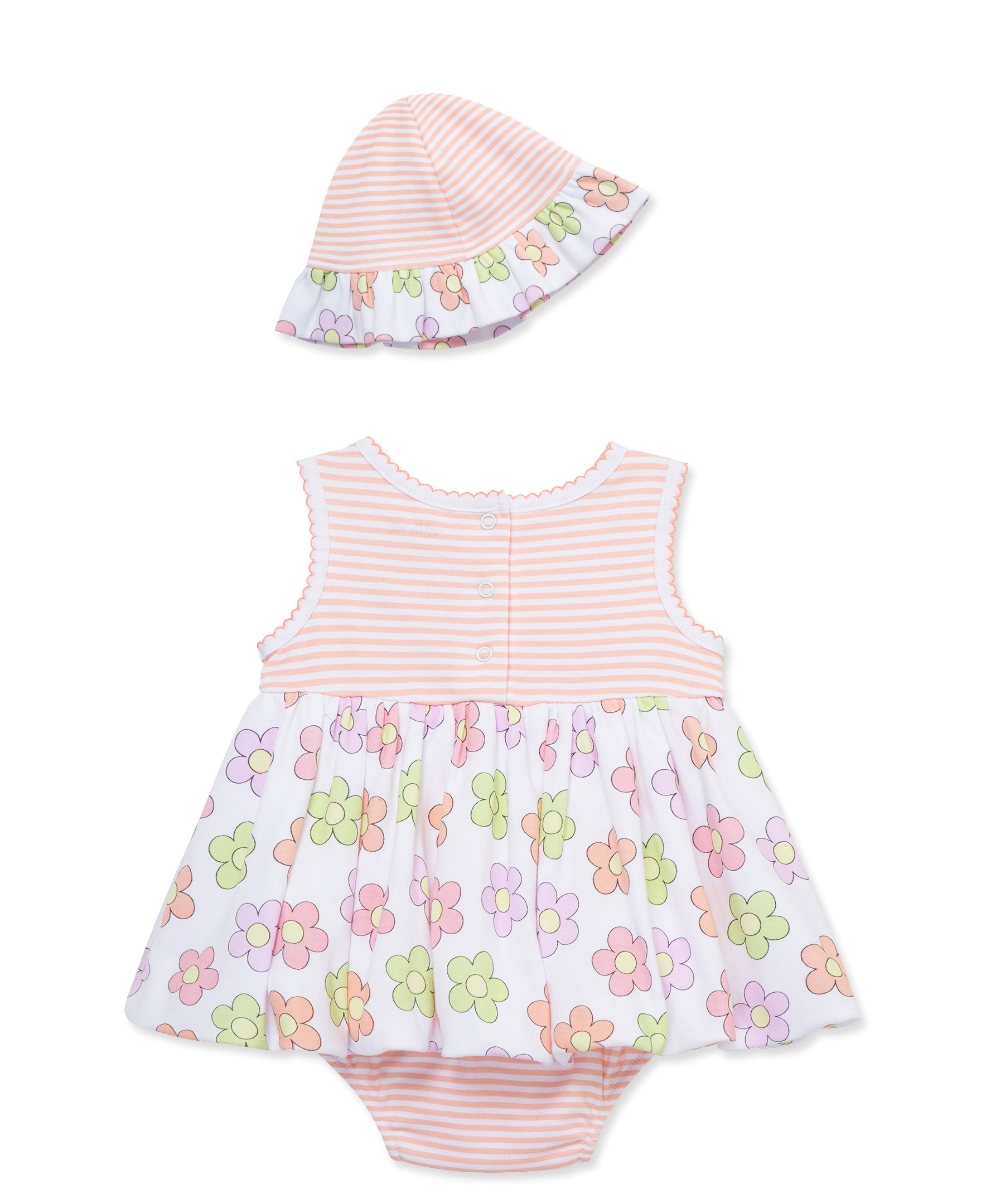 Fun Daisy Popover & Hat - Little Me