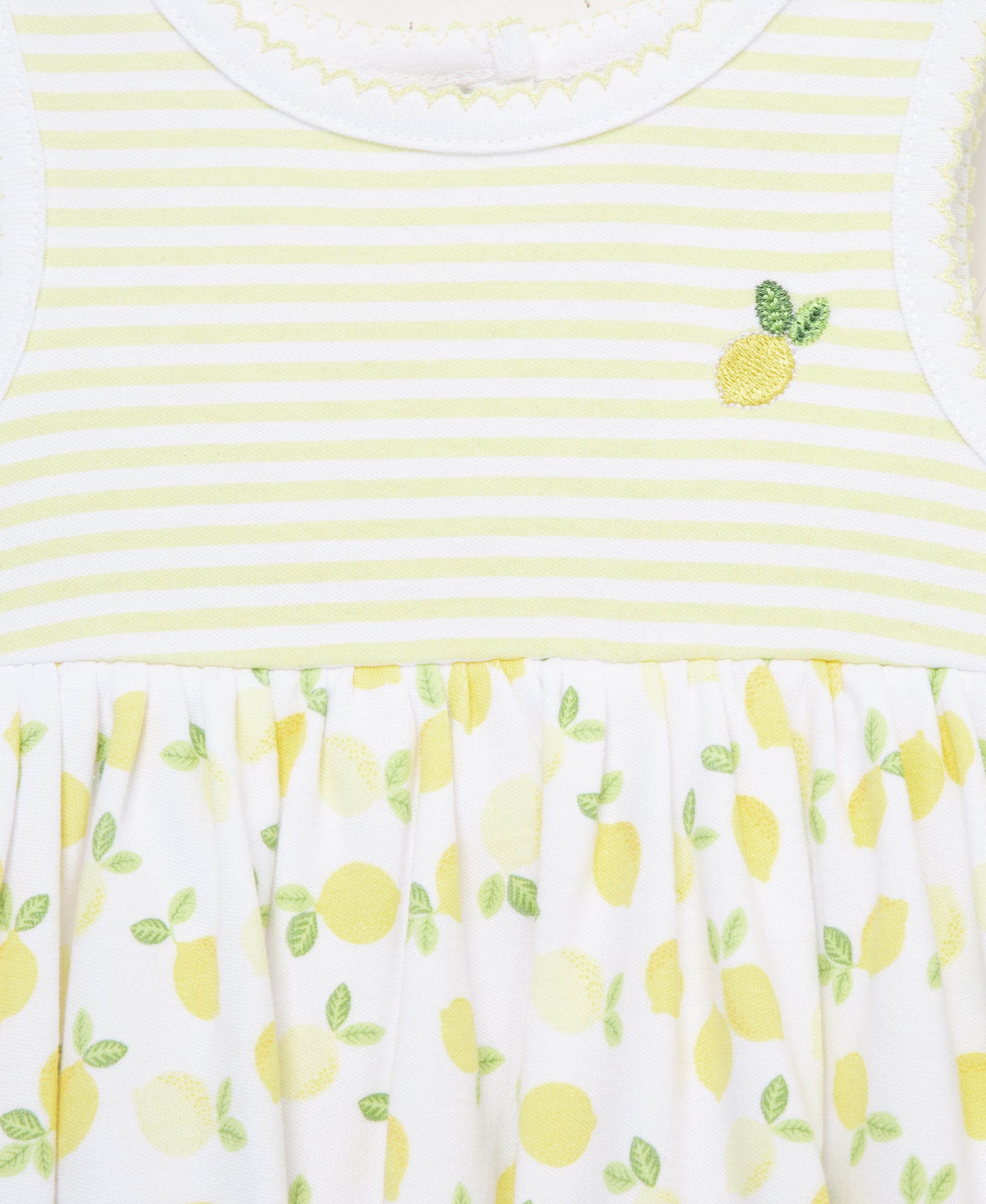 Lemons Popover & Hat - Little Me