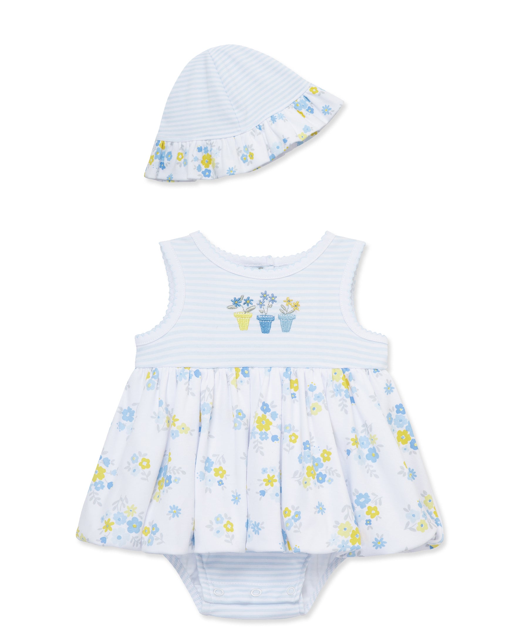 Garden Popover & Hat - Little Me