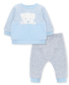 Puppy Velour Pant Set - Little Me