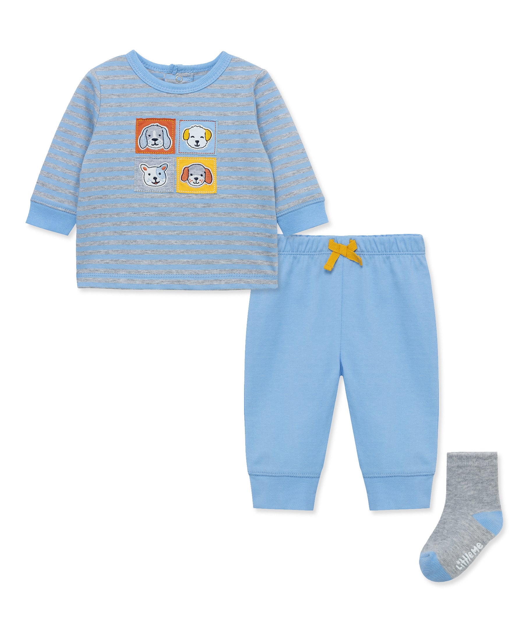 Puppy Pals Jogger Set (12M-24M) - Little Me