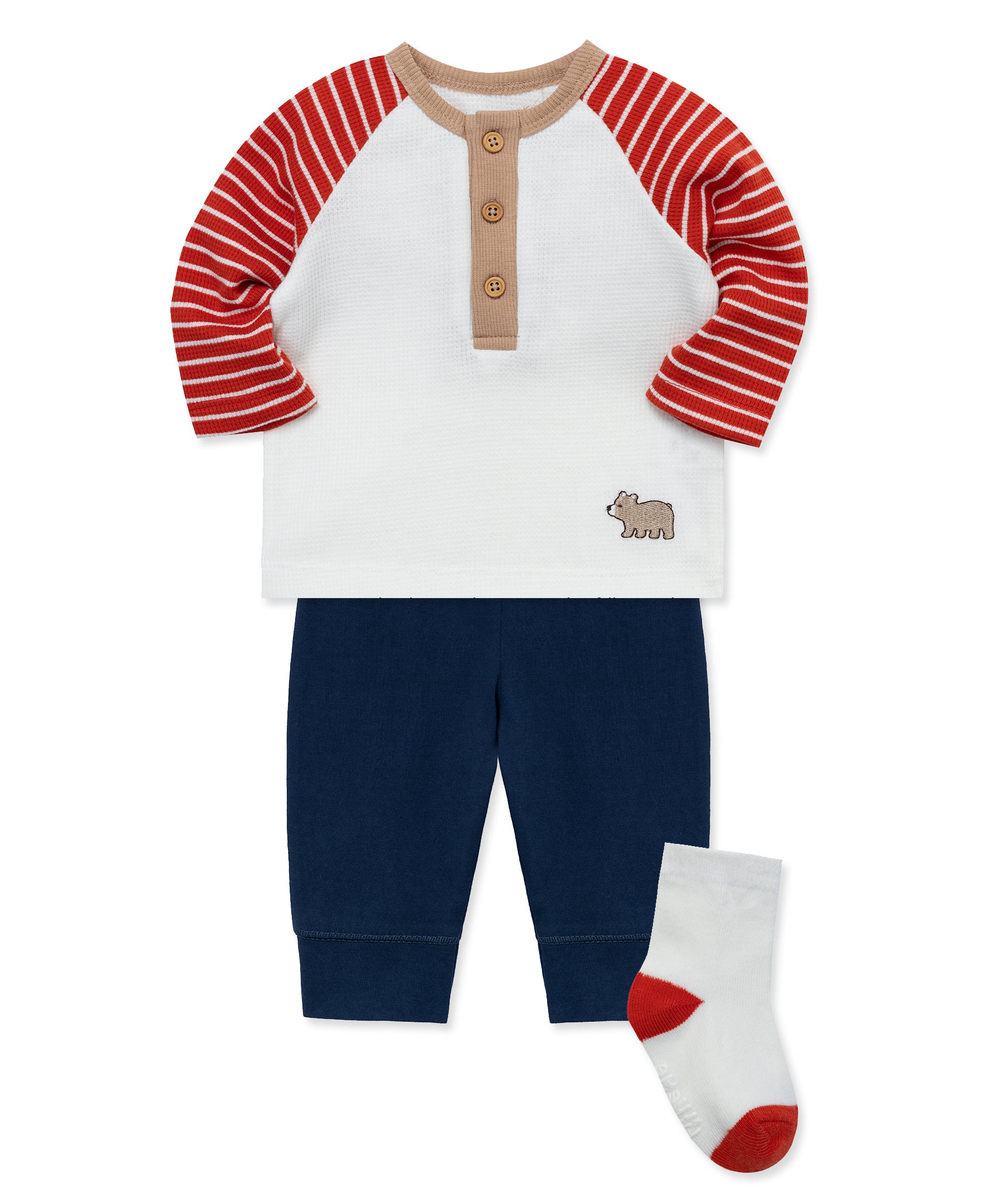 Bear Icon Jogger Set (12M-24M) - Little Me