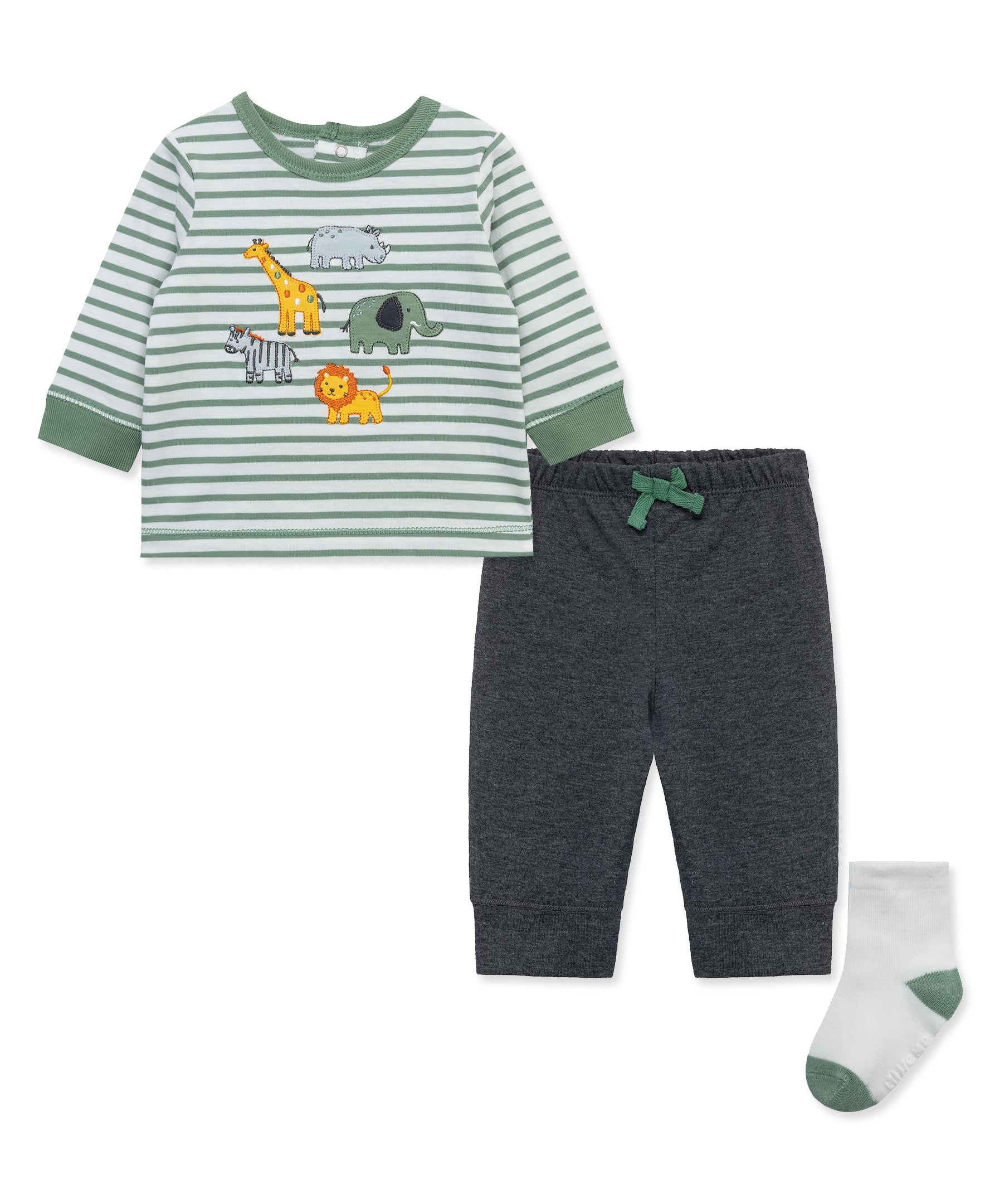 Safari Jogger Set (3M-12M) - Little Me