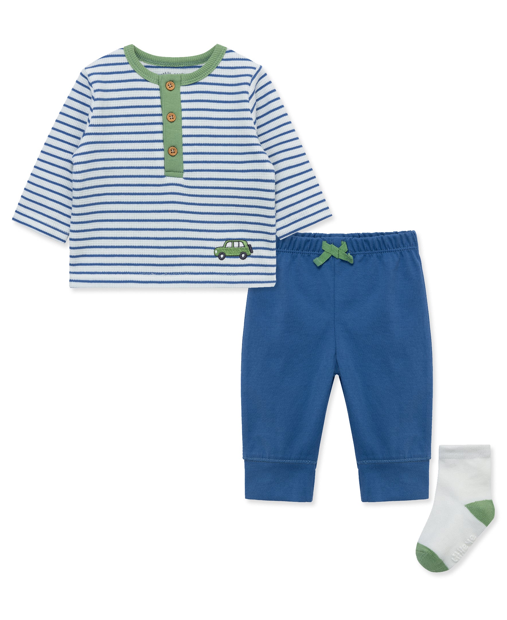 Car Icon Jogger Set (12M-24M) - Little Me