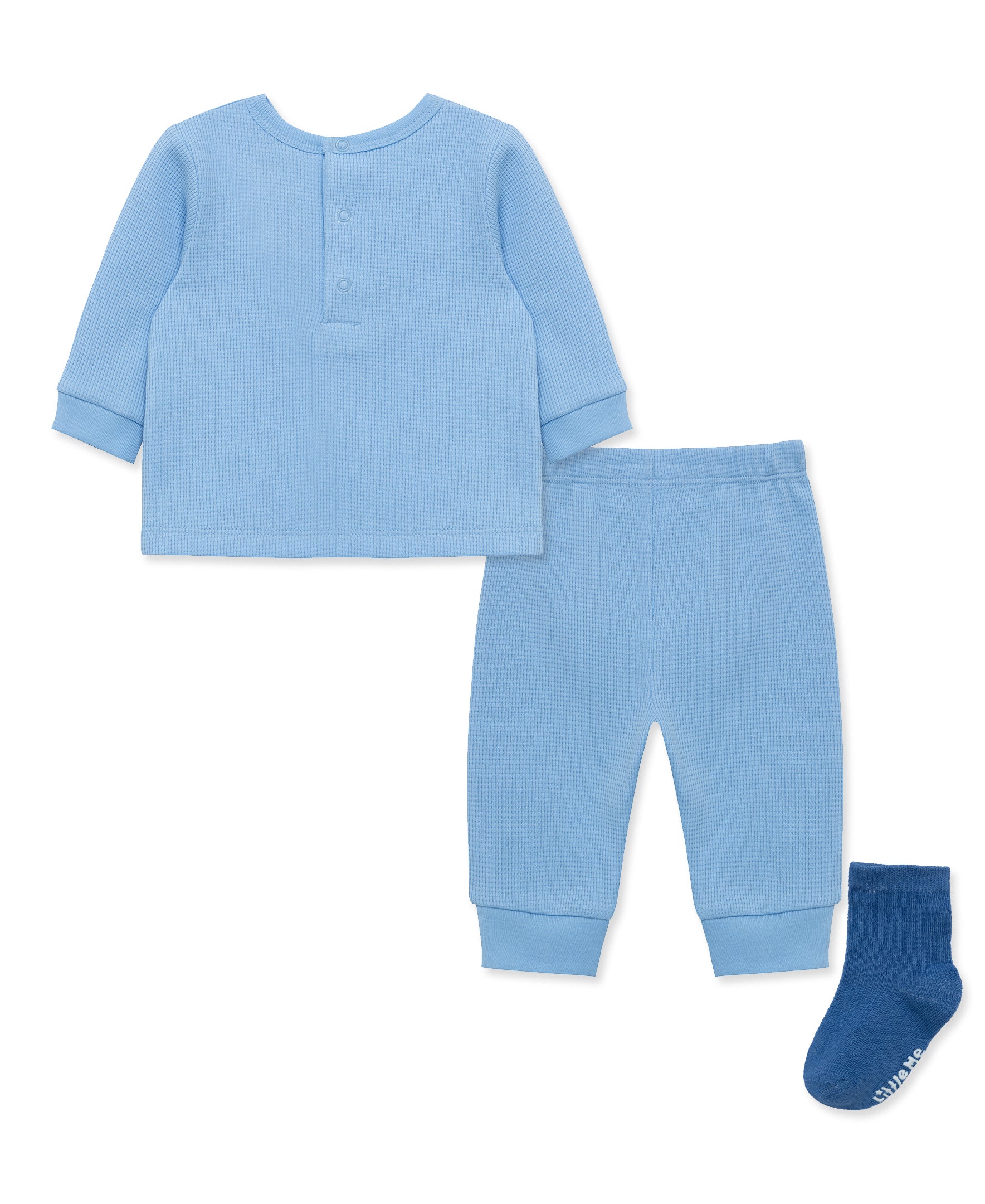 Blue Bear Jogger Set - Little Me